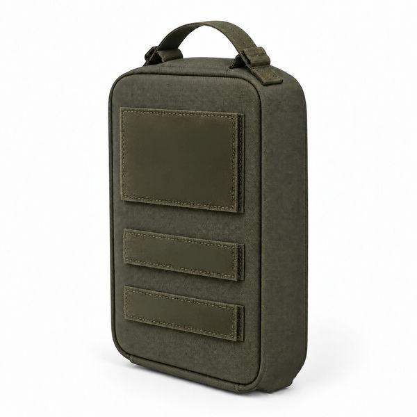 Прозорий тактичний органайзер MARIARMOR 30&times;19 см, хакі, Cordura 500D M104 фото